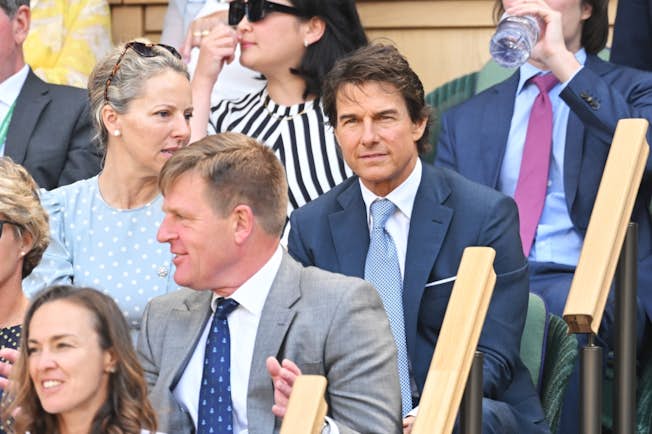Tom Cruise at Wimbledon - Getty Images